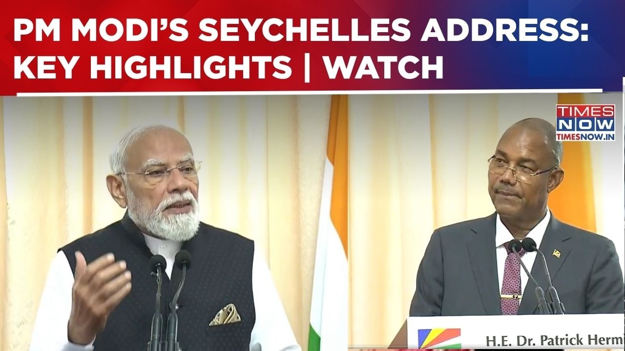 Modi In Seychelles: PM Outlines Focus On Maritime Security, Trade & Digital Cooperation | WATCH