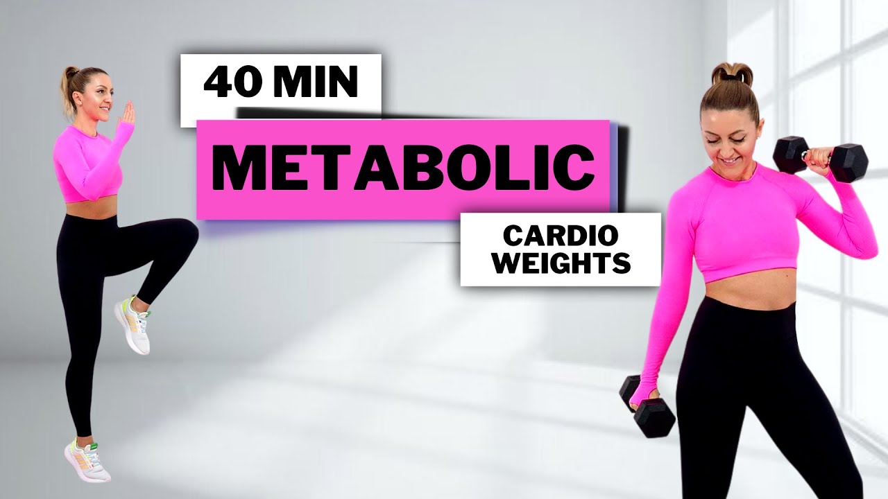 🔥40 MIN METABOLIC WORKOUT🔥CARDIO & STRENGTH for FAT BURN & MUSCLE TONE🔥ALL STANDING🔥NO REPEAT🔥