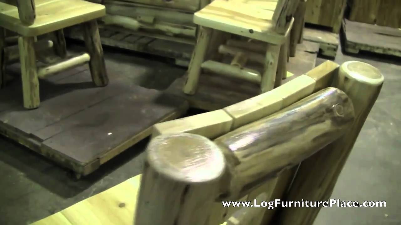Cedar Lake Cutout Log Dining Chair | Log Chairs at JHE's Log Furniture Place