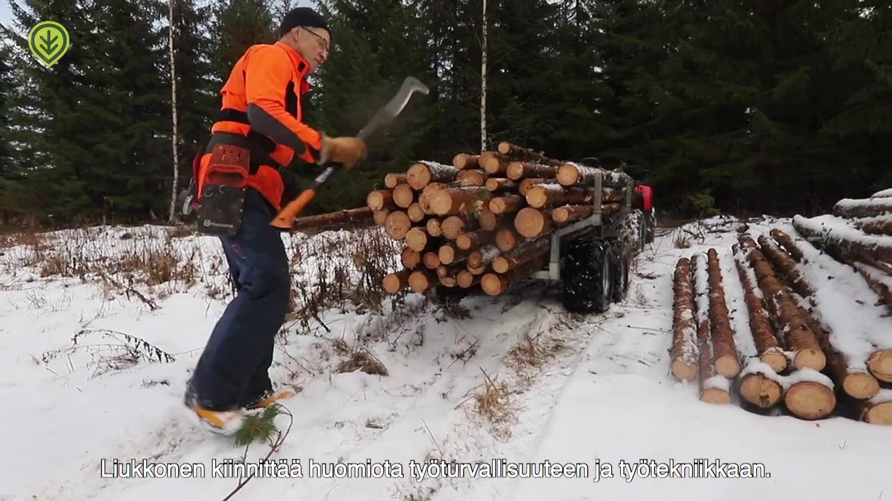 Mönkijä apuna hankintahakkuulla | Metsälehti