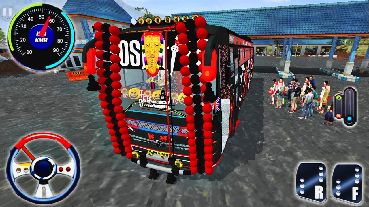 💥Bus simulator Indonesia Malang To Surabaya Full Passenger Load | Highway Drive | Android Gameplay