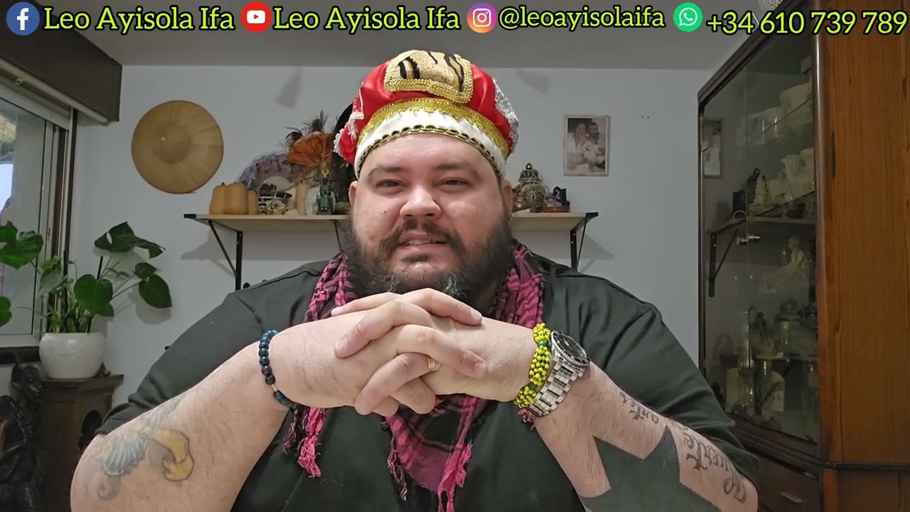 Baba Eyiogbe Meyi, Baba Ejiogbe Melli . Dos L&iacute;neas Paralelas No se Unen.Eyiogbe #santeria #yoruba