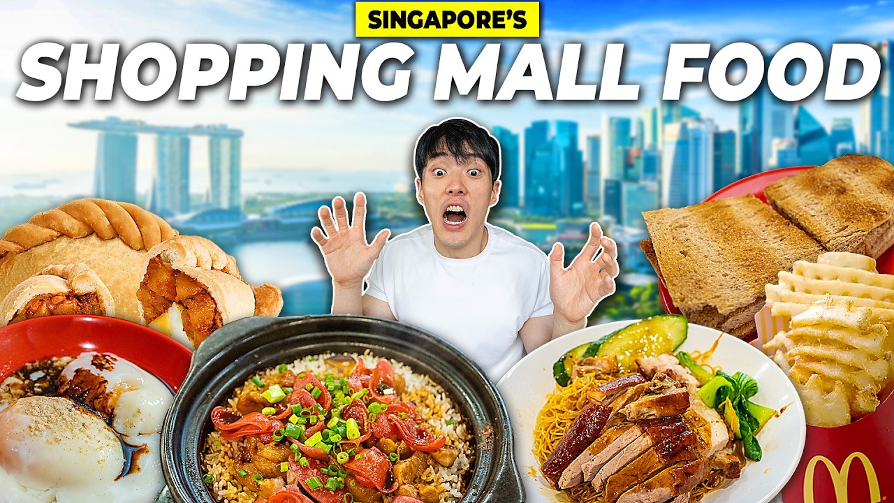 I Tried Foods in Singapore's Biggest Shopping Mall