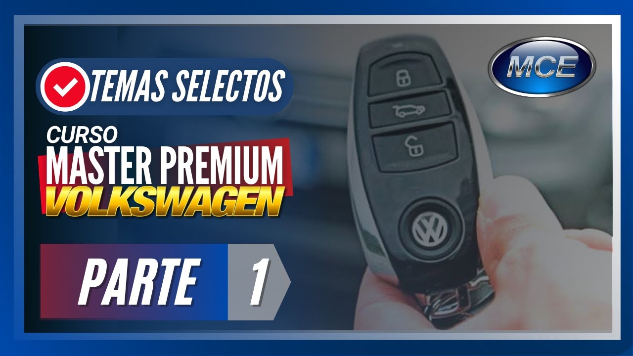 Parte 1 Cómo se Clasifican los Sistemas Inmovilizadores en VW, Equipos y accesorios para programar