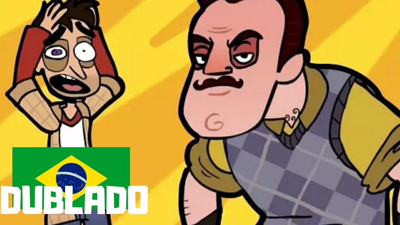 If HELLO NEIGHBOR was Realistic DUBLADO (Se Hello Neighbor fosse realista)