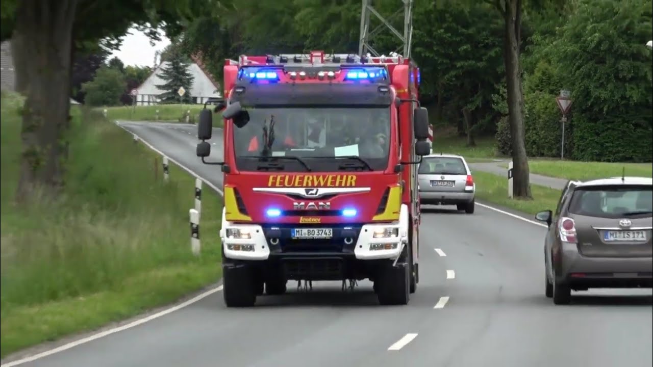 HLF der FF Bad Oeynhausen L&ouml;schgruppe Werste