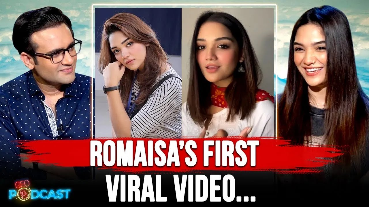 Romaisa Khan's First Viral Video - Geo Podcast with Mubashir Hashmi