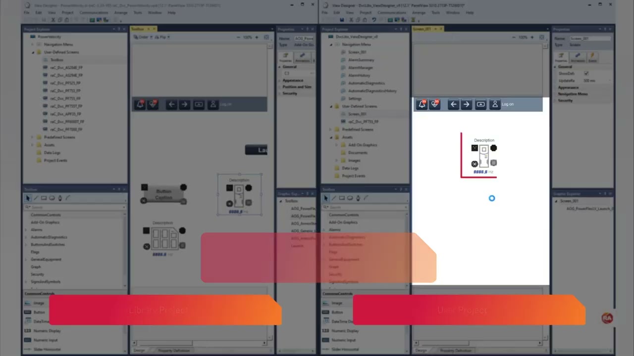 How to use Device Libraries with Studio 5000 View Designer