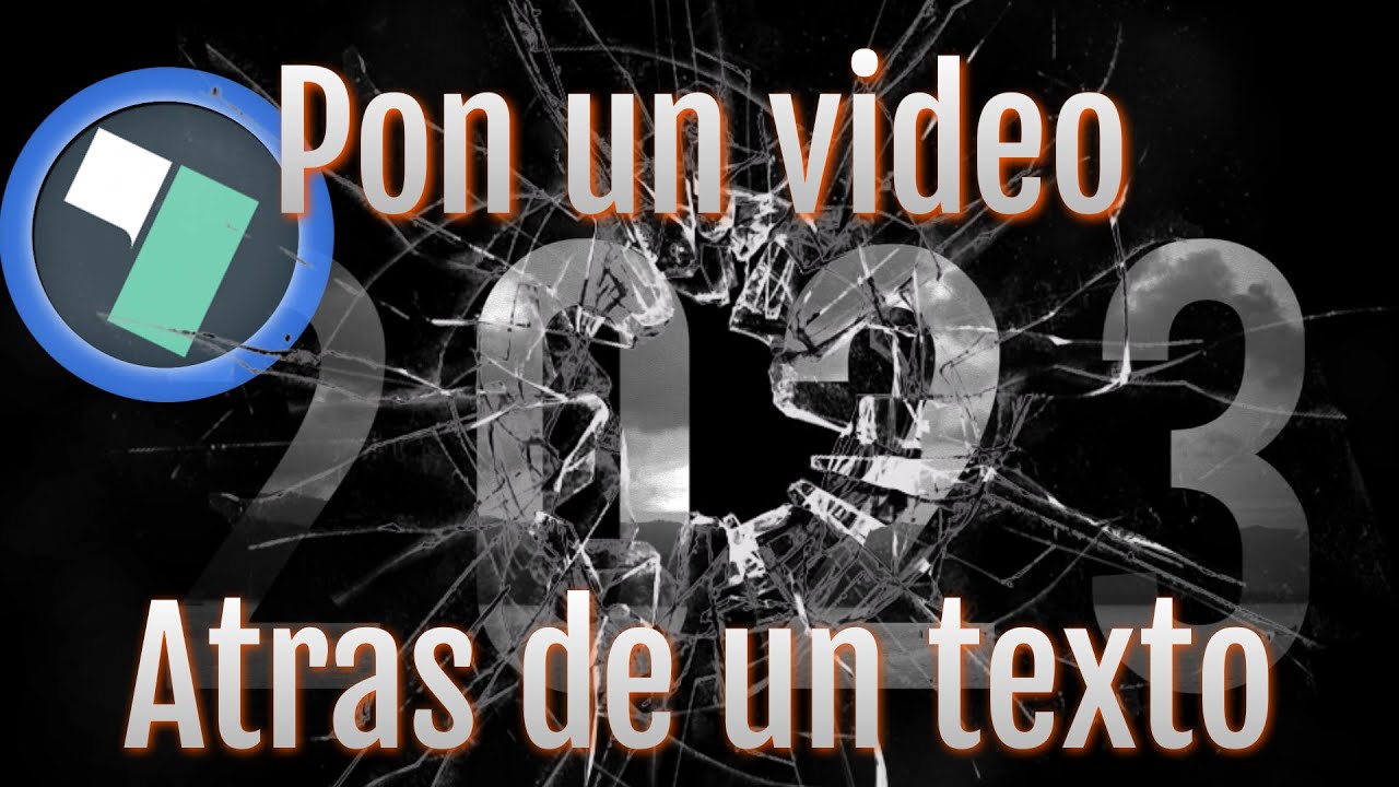 Como poner un vídeo dentro de texto en Filmora