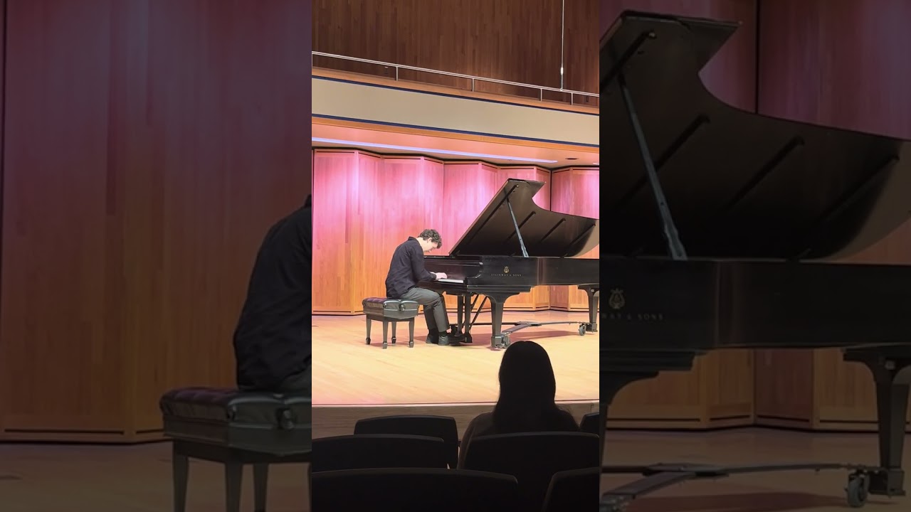 Isaiah Unzicker - UAA Piano Masterclass Recital 2025, Beethoven Op. 10 no. 1