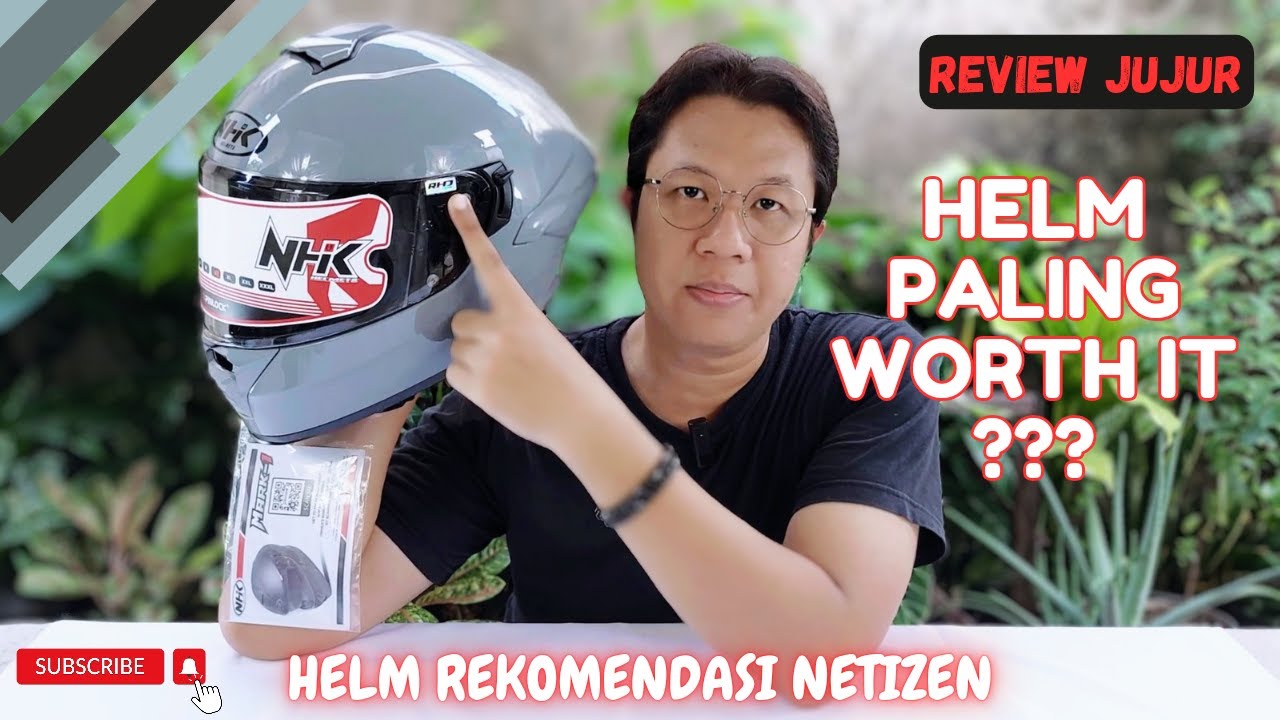 Review Jujur Helm NHK Mark 1 Double Visor - Helm NHK Mark 1 - Helm Paling Worth It Tahun 2024???