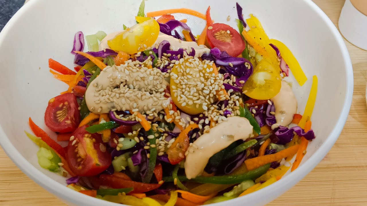 STOP! 🌈 This Must-Try Rainbow Salad Is Going Viral 🥗🔥
