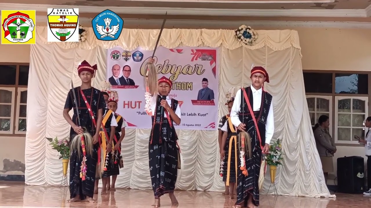 lOMBA TARI TRADISIONAL #SMAS KATOLIK THOMAS AQUINO GOLEWA#