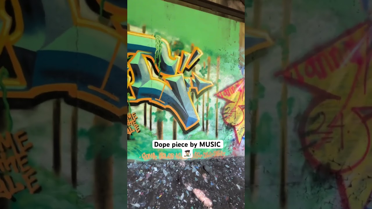 dope bevel letter graffiti by MUSIC 👨🏻&zwj;🎨 #graffiti