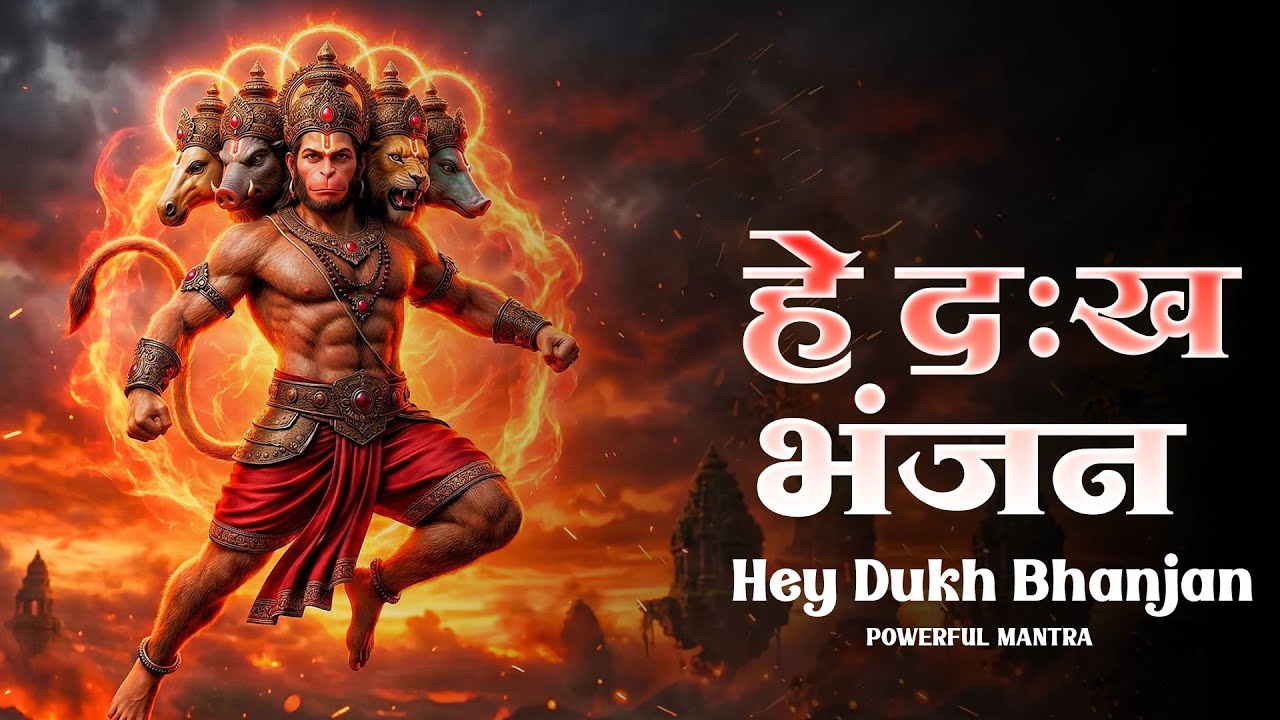 Hey Dukh Bhanjan Maruti Nandan ( है दुःख भंजन ) Morning Hanuman Bhajan 2026 | Power Full Bhajan  DJ