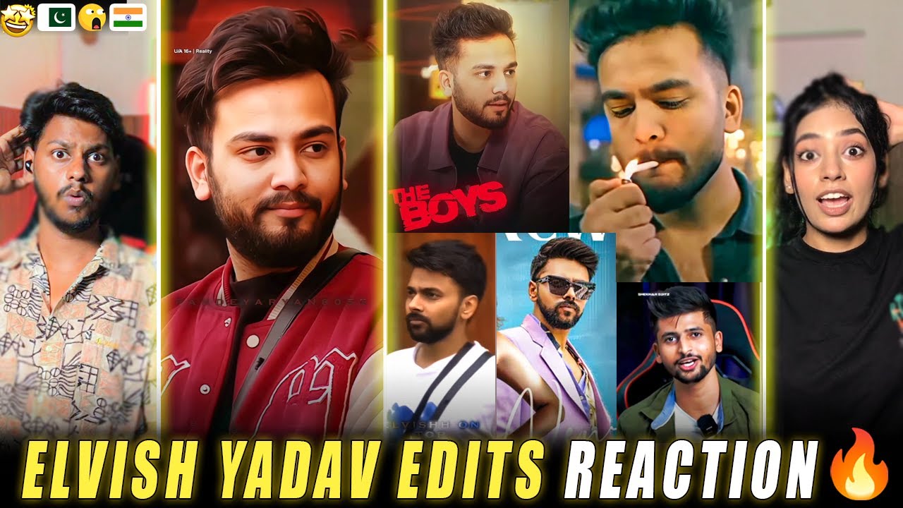 Elvish Yadav Attitude Edits Reacton 🔥 | Elvish Yadav vs Bigboss 😈