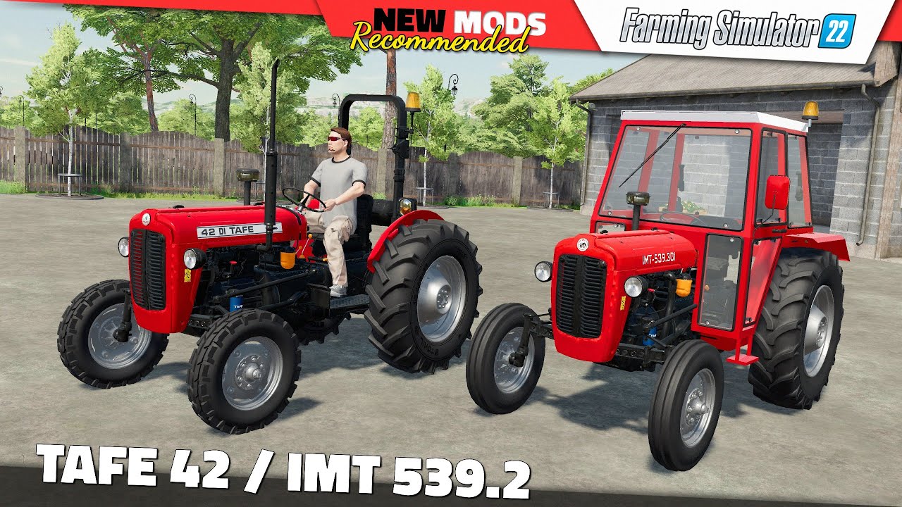 FS22 | Tafe 42 / IMT 539.2 - Farming Simulator 22 Mods Review 2K