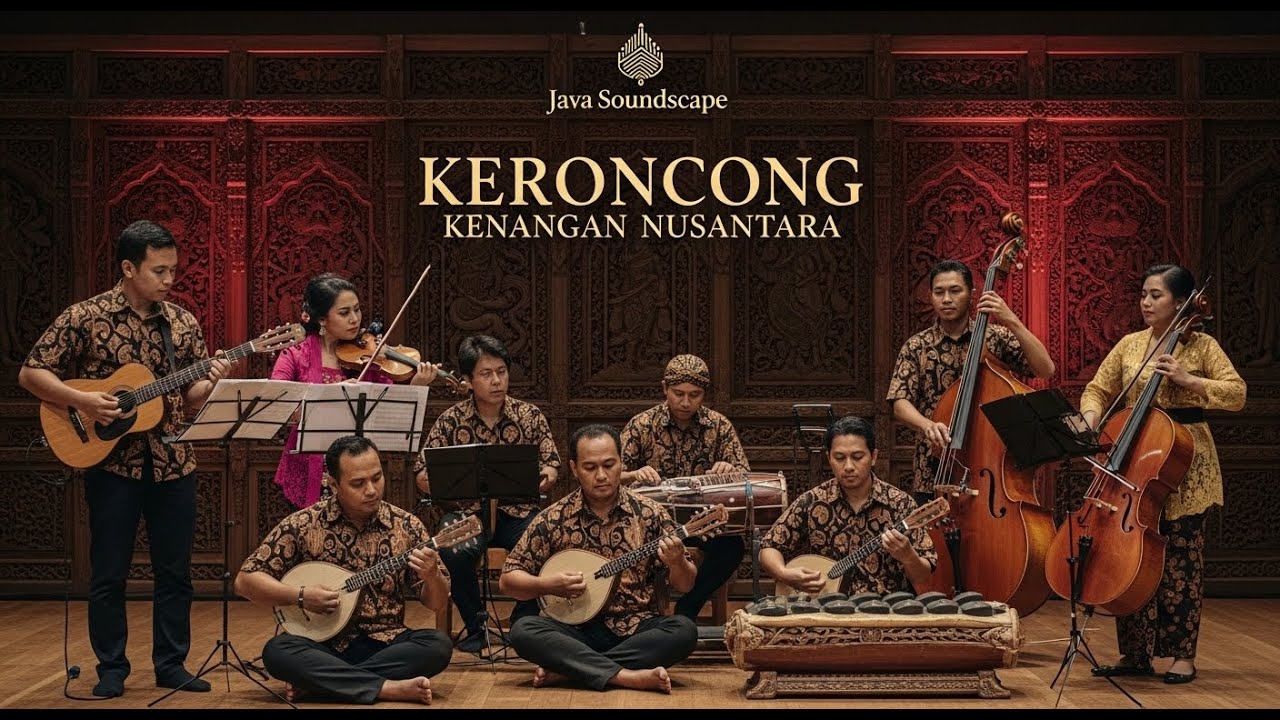 Keroncong Santai Tempo Dulu | Nostalgia Tempo Dulu & Nada Lawas Penuh Kenangan