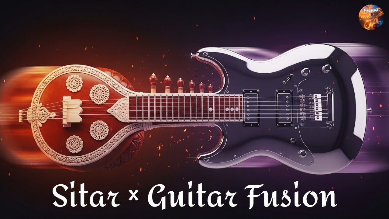 Sitar &times; Guitar Fusion 🎸✨ Epic Indian Classical Meets Western Strings | Soulful Instrumental Magic