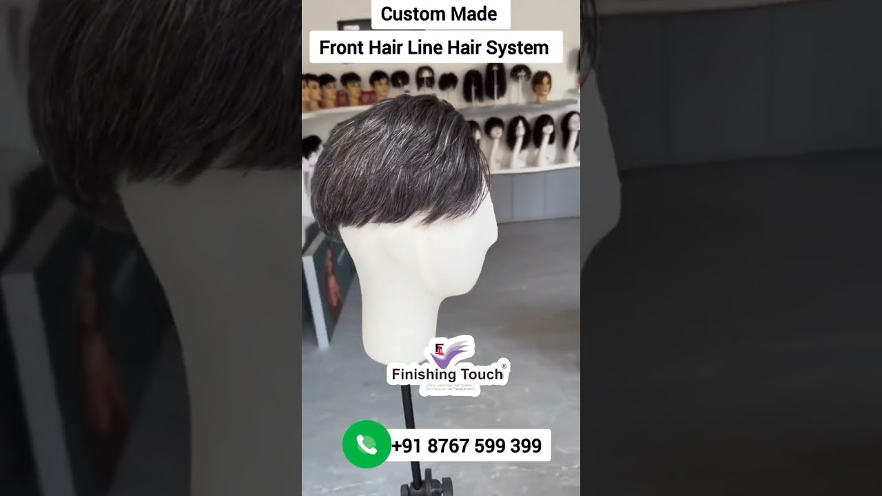 Hair wig for Men and women Custom made hair system ...#custom Hairig
