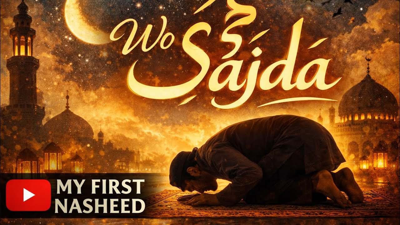 Wo Sajda | Emotional Nasheed | My First Islamic Nasheed | Heart Touching
