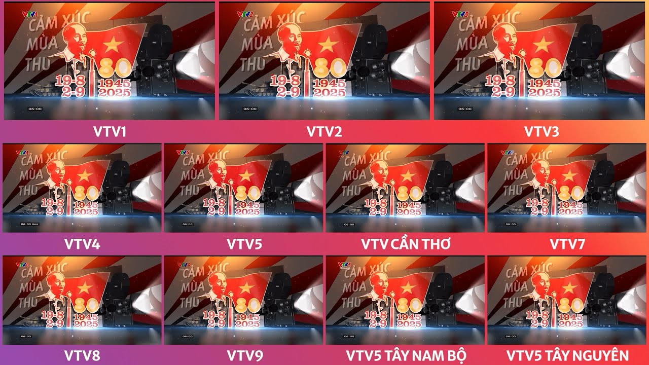 VTV | Singleview & Multiview hòa sóng lễ diễu binh, diễu hành 80 năm Quốc khánh, 02/09/2025