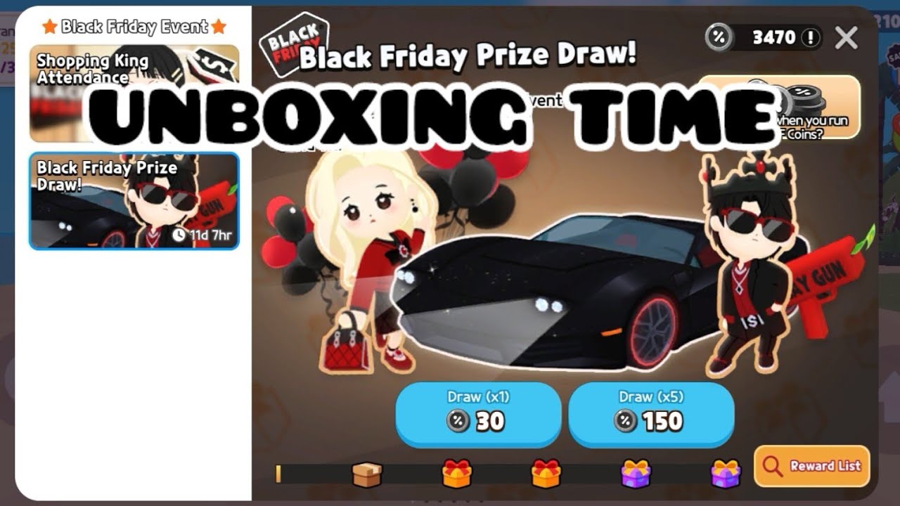 #34 Unboxing the Black Friday Prize Draw | PLAY TOGETHER - BLACK FRIDAY EVENT