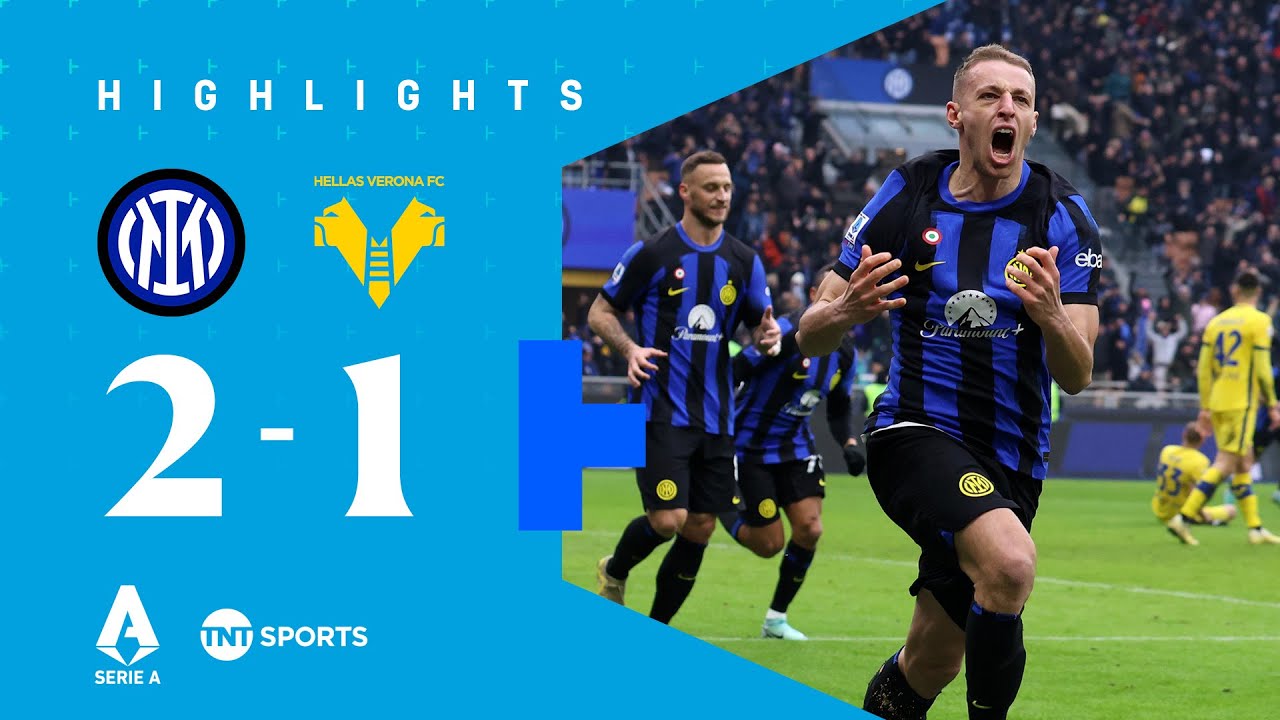 INJURY TIME MAYHEM! 🤯 | Inter 2-1 Verona | Serie A Match Highlights 🇮🇹