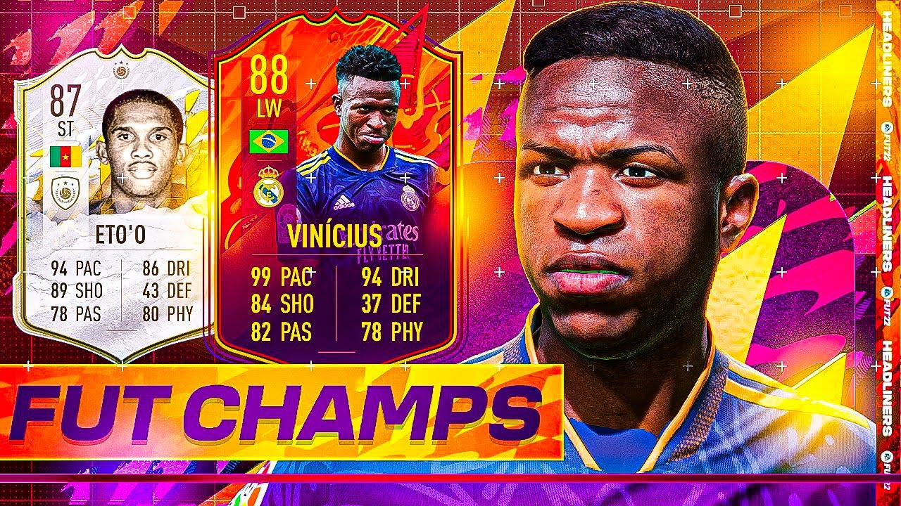 I USED 88 VINICIUS & 87 ETO'O IN FUT CHAMPS! 😍 - FIFA 22 Ultimate Team