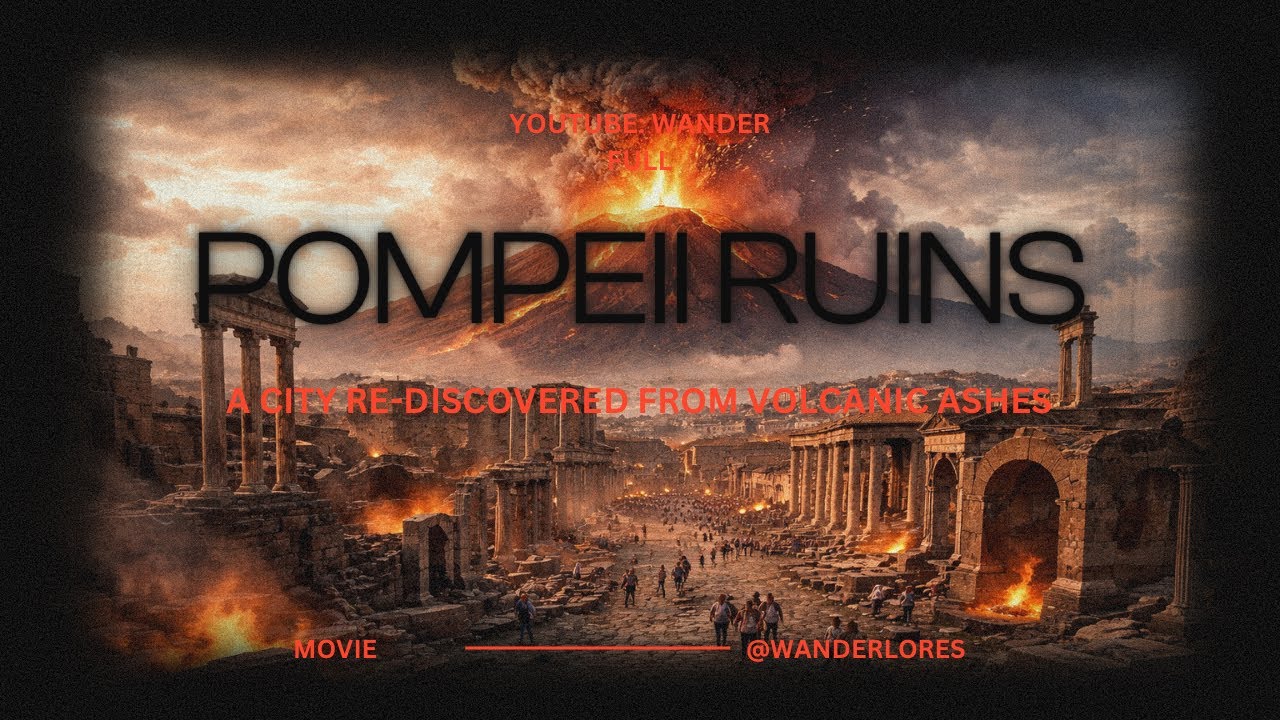 Pompeii Ruins The Movie Shot Entirely with Iphone 17 ProMax An Ancient Roman City Rise Through Ashes