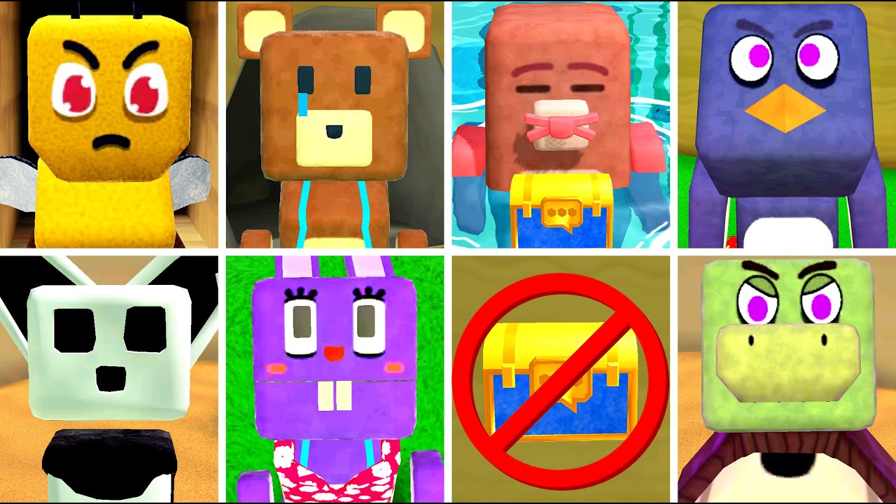 Super Bear Adventure multiplayer - Gameplay Walkthrough: Many Secret Chests【4k 60FPS】.