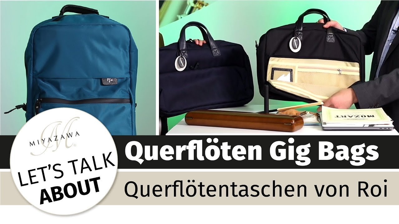 Taschen für die Querflöte von Roi.