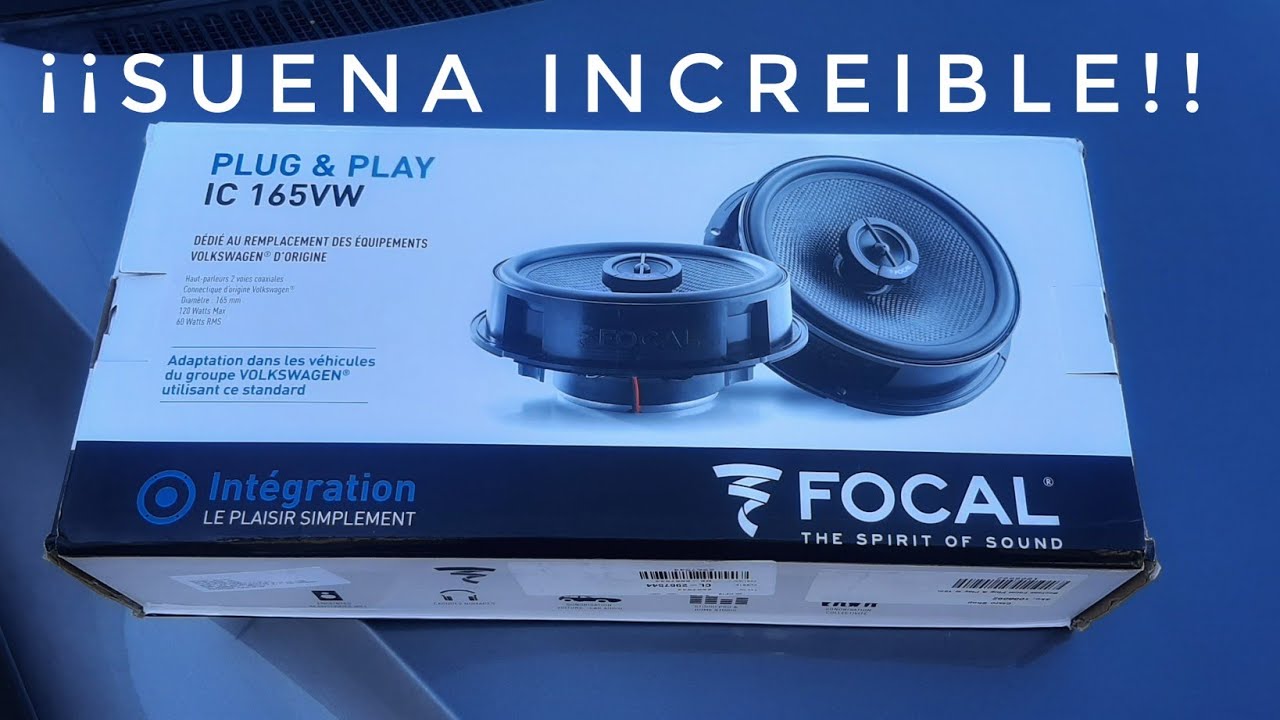 Instalando bocinas focal plug and play para volkswagen | EL DEL GOL GRIS