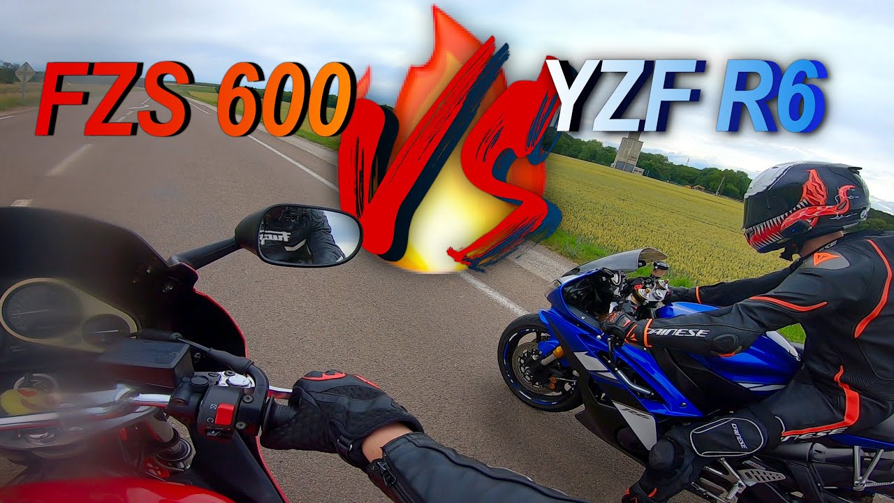 DO #20 - FZS 600 VS YZF R6 🔥 / DUEL DE LÉGENDES 😈