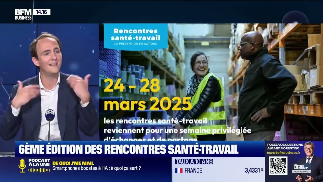 #RST2025 : intervention de Présanse sur BFM Business, émission Check up Santé