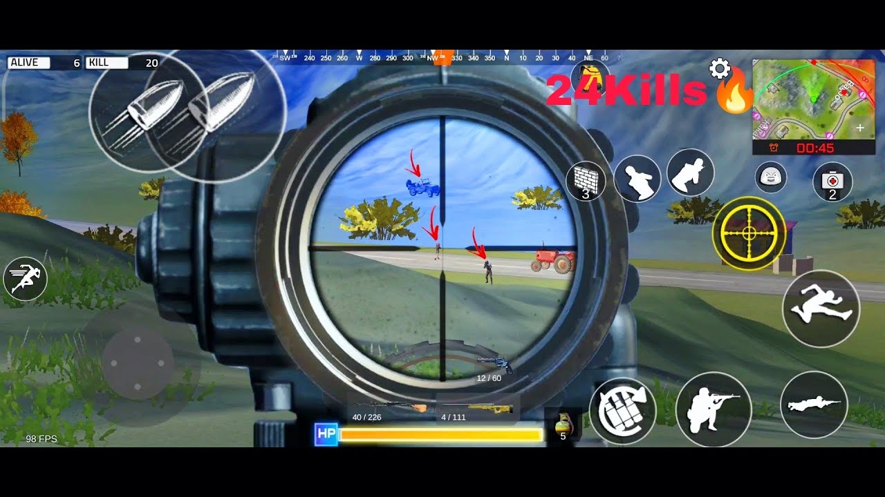 My Best Sniper Gameplay on | Survival Unknown Battle Royale