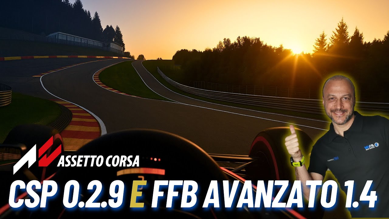 Assetto Corsa: Nuovo FFB 1.4 + CSP 0.2.9! #assettocorsa