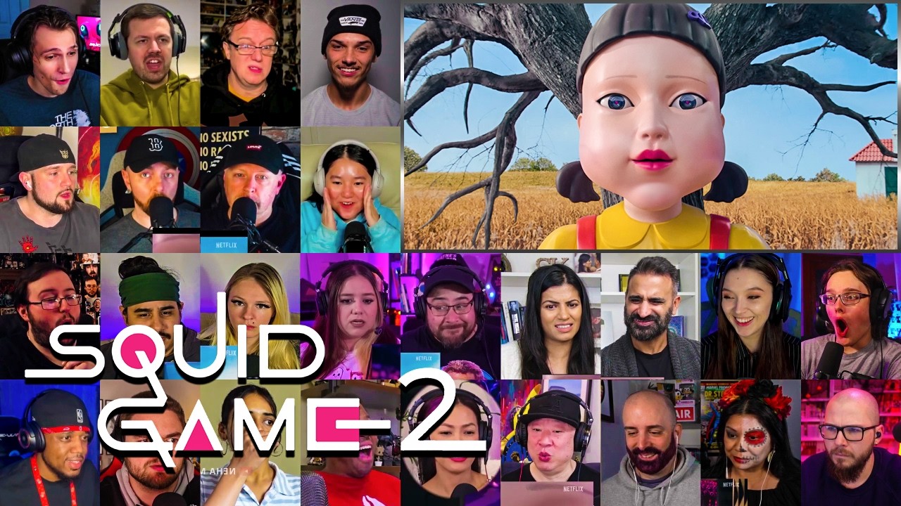 Squid Game: Season 2 | Official Trailer | 2024 | Reaction Mashup