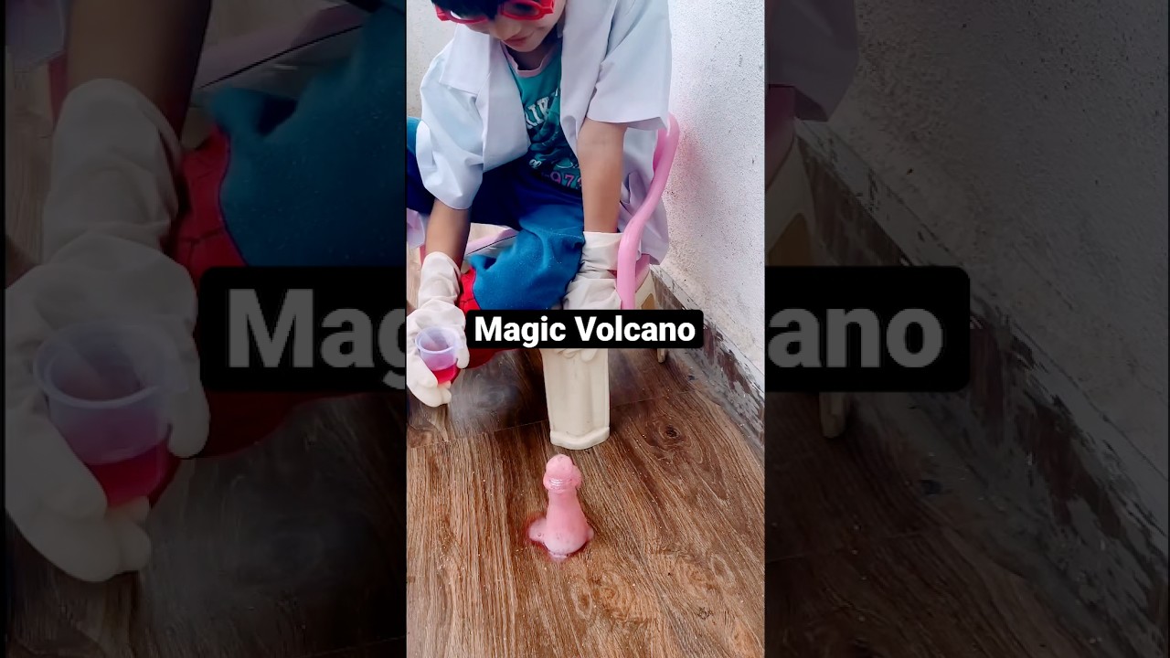 Kids Magic Volcano- Ultimate Science kit- Einstein Box.
