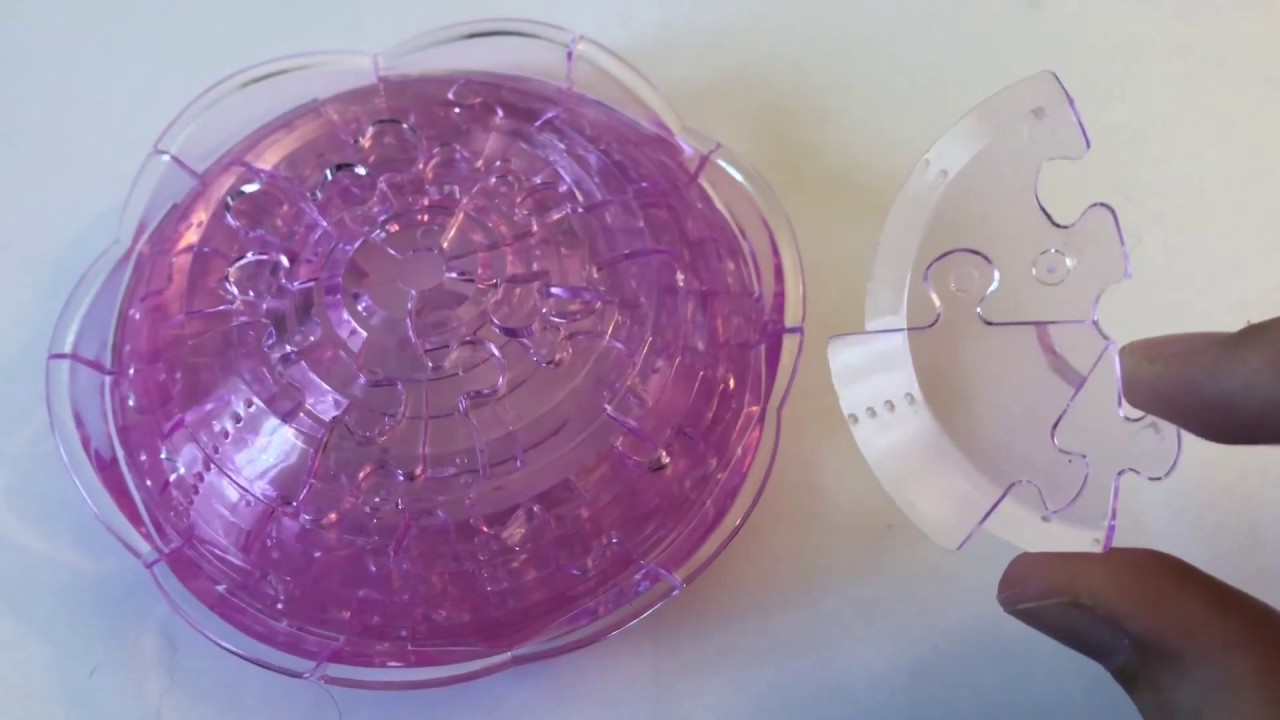 Original 3D Crystal Carousel Puzzle