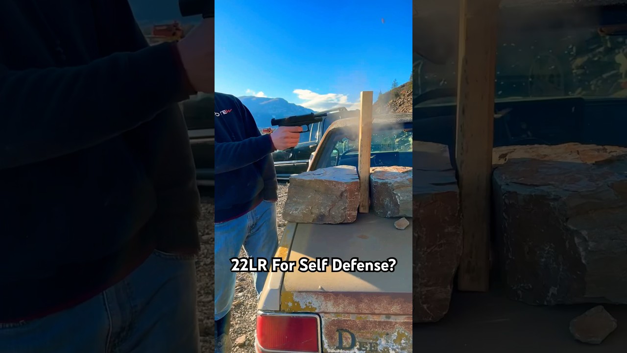 22LR For Self Defense? Part1 #shorts
