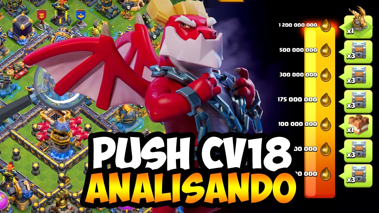 DOMINGOU COMPLETANDO NOVO EVENTO DA CORRIDA DE CLÃS E ANALISANDO VILAS NO CLASH OF CLANS!