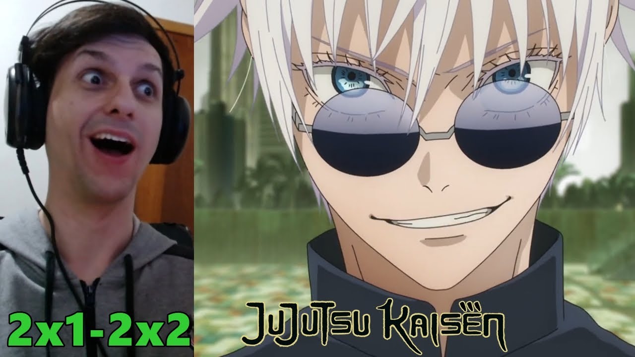 INVENTÁRIO OCULTO | Jujutsu Kaisen 2x1 e 2x2 | REACT | 2ª Temporada - Episódios 1 e 2