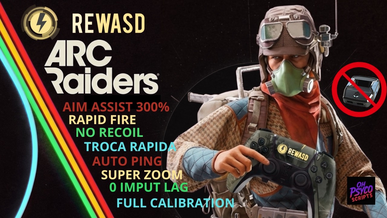 REWASD 🛑Ñ COMPRE CRONUS PARA ARC RAIDERS🛑 AIM ASSIST EM SUA POTENCIA MAXIMA..