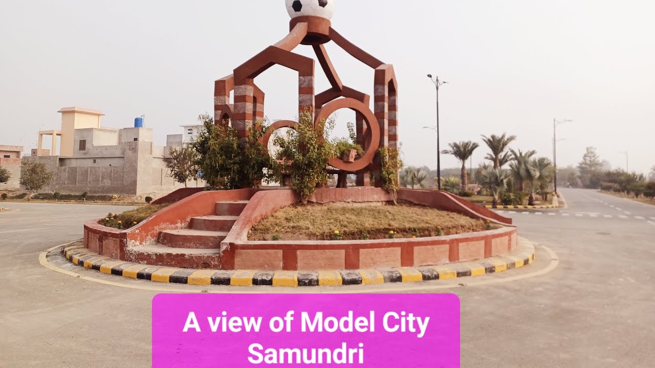 A view of Model City Samundri (Best society of samundri city)