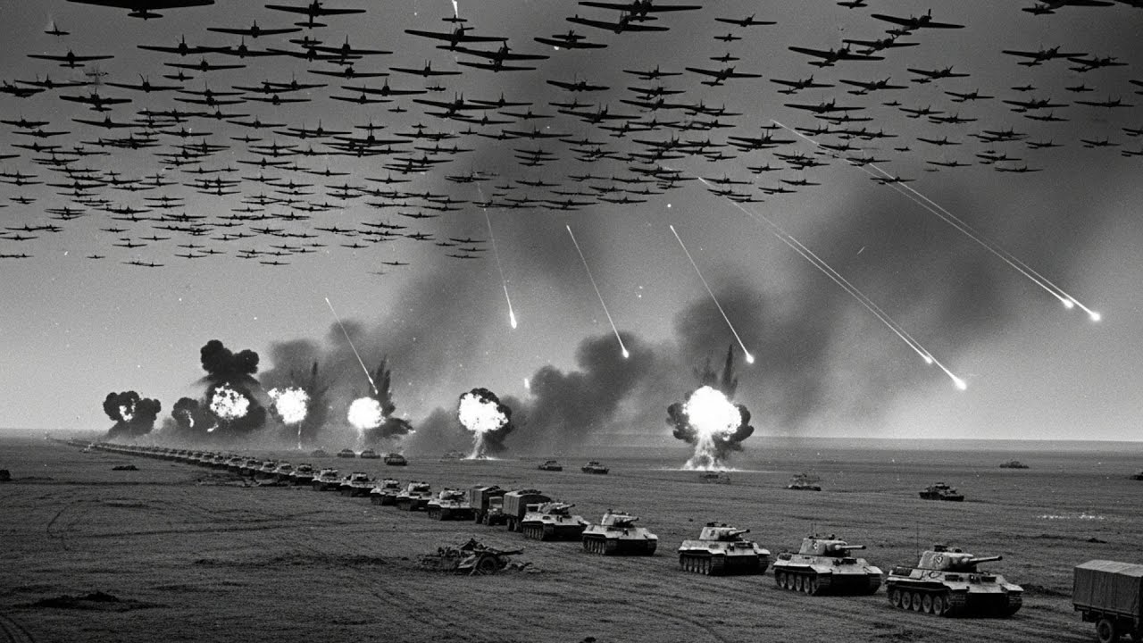 SS INVADIERON Kursk Con 8,000 Soldados — Stalin DESATÓ IL-2 y PULVERIZÓ Todo en 6 horas