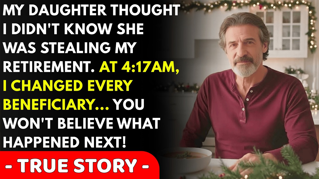 My Daughter Thought I Didn't Know She Was Draining My Retirement. At 4:17AM, I Chan...