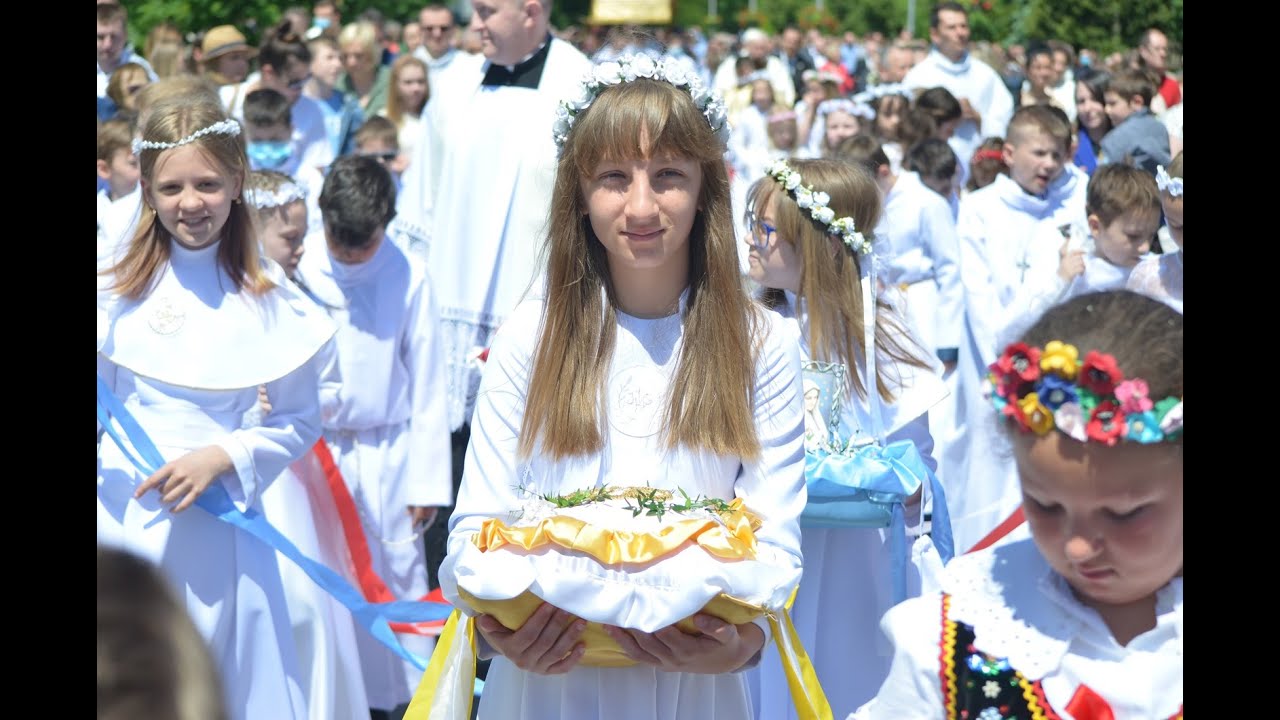 JEZU MÓJ PRAGNĘ CIĘ - PIĘKNA PIEŚŃ EUCHARYSTYCZNA - PROCESJA BOŻEGO CIAŁA w ANDRYCHOWIE