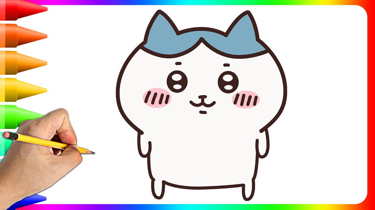 ✏️ How to Draw Hachiware – Easy Step-by-Step Guide for Beginners!
