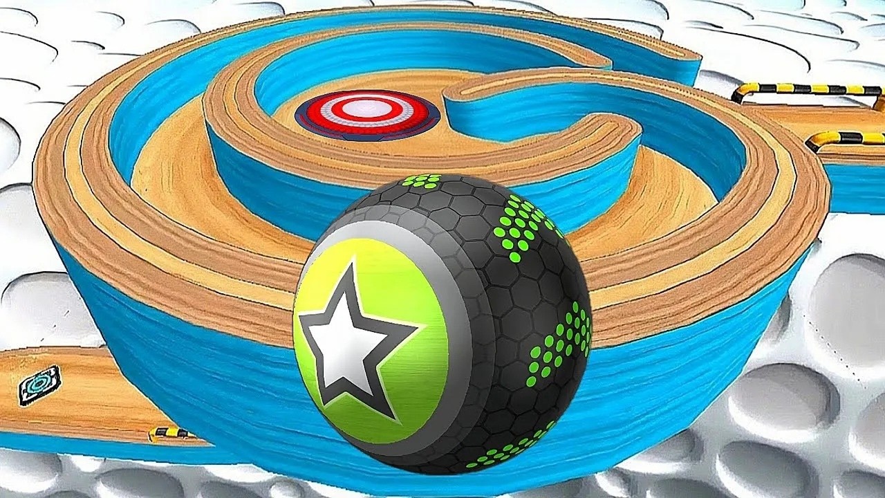GOING BALLS SUPER SPEEDRUN, HARD LEVEL SECTIONS, PORTAL RUN
